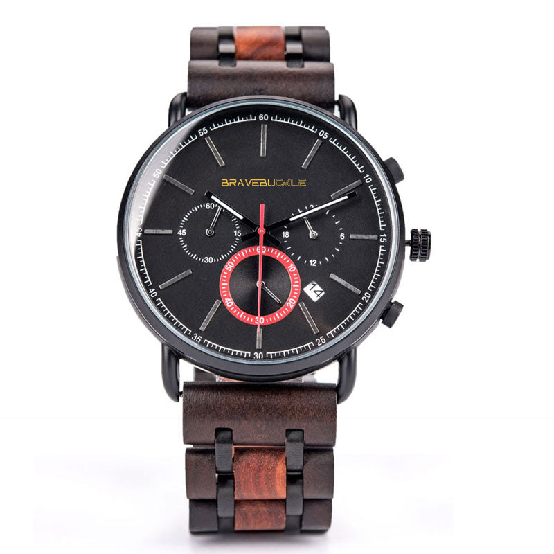 Red Quartz Chrono – Bravebuckle